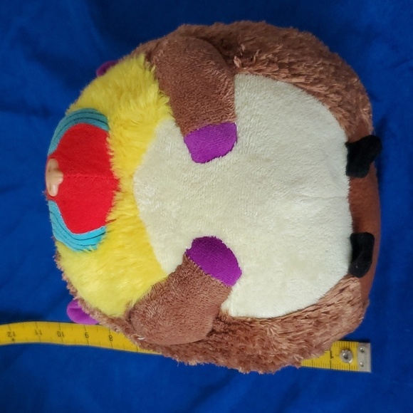 TY Beanie Ballz Charlie Baboon Monkey Plush Round Ball Stuffed Animal Toy - Picture 9 of 9